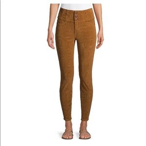 No Boundaries 3-Button Corset Jeans